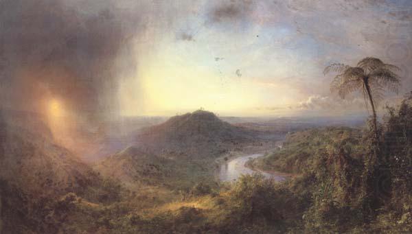 The Vale of St.Thomas,Jamaica, Frederic E.Church